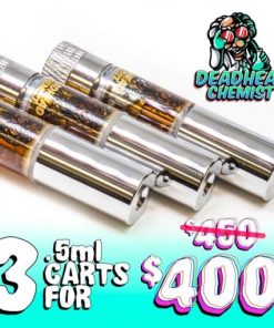 Deadhead Chemist DMT 3 Cartridges Deal .5mL