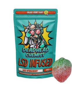 LSD Edible 100ug Wild Strawberry Gummy Deadhead Chemist